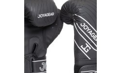 Перчатки для кикбоксинга Joya Essential черно-белые