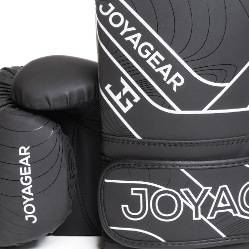 Перчатки для кикбоксинга Joya Essential черно-белые