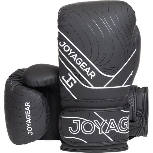Перчатки для кикбоксинга Joya Essential черно-белые