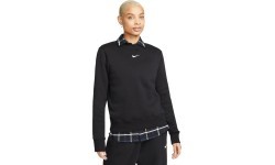 Nike Sweatshirt Women's W NSW Phnx Fleece OS Crew Black DQ5751 010