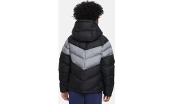 Nike NSW Syn FL Hd Jckt junior jacket, black/grey FN7730 013