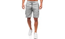 J.Style Šortai Vyrams Grey 8K1503-2