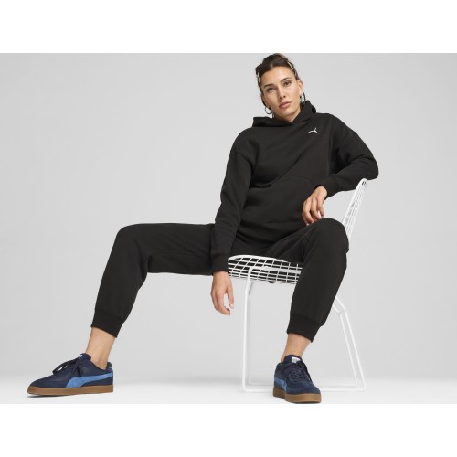 Puma Sportinis Kostiumas Moterims Loungewear Tracks Fl Black 683091 01