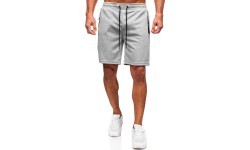 J.Style Men's Shorts Grey 17K533-2