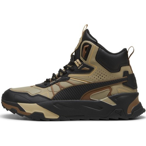 Мужская обувь Puma Trinity Mid Hybrid, чёрно-коричневая 393985 09