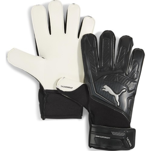 Puma Ultra Play Football Gloves Black White 041952 03