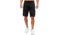 J.Style Šortai Vyrams Black 8K1505-3