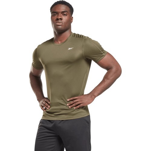 Мужская футболка Reebok SS Tech Tee, хаки 100057848