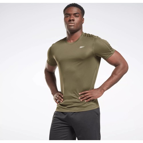 Мужская футболка Reebok SS Tech Tee, хаки 100057848