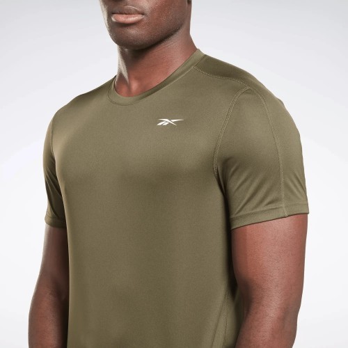 Мужская футболка Reebok SS Tech Tee, хаки 100057848