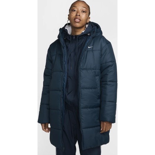 Женская куртка Nike W NSW TF SNFL NK Classic Parka, синяя FZ5903 478