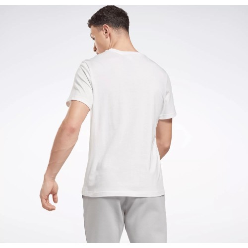 Футболка мужская Reebok Identity Small Logo Tee White 100054977