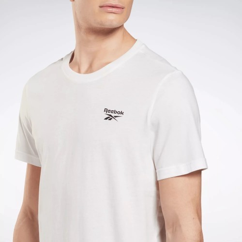 Reebok Men's Identity Small Logo Tee White 100054977