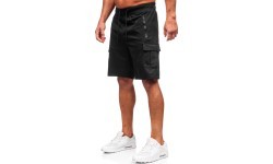 J.Style Men's Shorts Black 8K1503-3