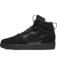 Nike Court Borough Mid 2 Boot BG Black CQ4023 001