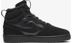 Nike Court Borough Mid 2 Boot BG Black CQ4023 001