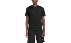Мужская беговая футболка Reebok Running SS Speedwick, чёрная 100070571