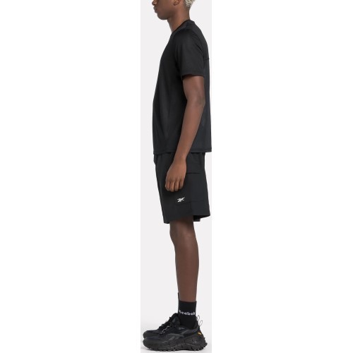 Мужская беговая футболка Reebok Running SS Speedwick, чёрная 100070571