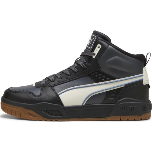 Мужские кроссовки Puma RBD Tech Mid чёрные белые 396148 07
