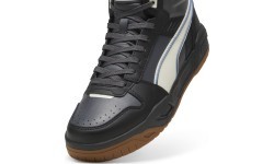 Мужские кроссовки Puma RBD Tech Mid чёрные белые 396148 07