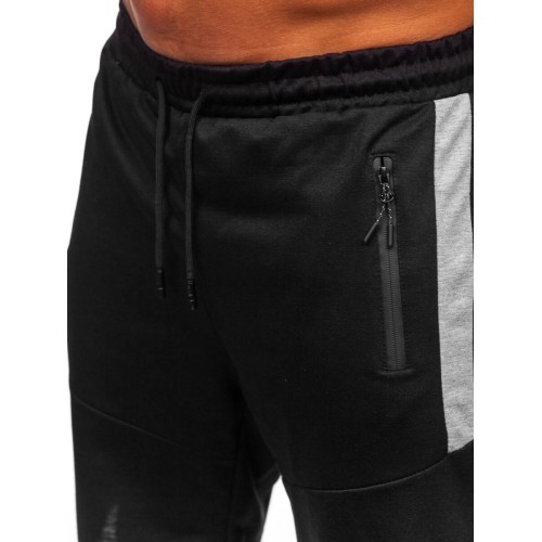 J.Style Men's Shorts Black 8K1500-3