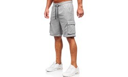 J.Style men's shorts Grey 8K1505-2