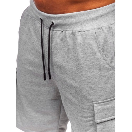 J.Style men's shorts Grey 8K1505-2