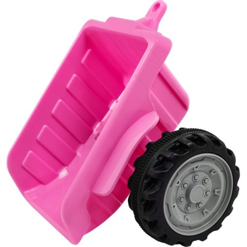 Tractor with Trailer Pink