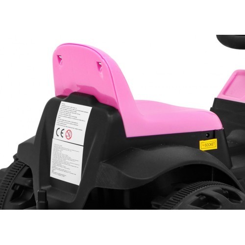 Tractor with Trailer Pink