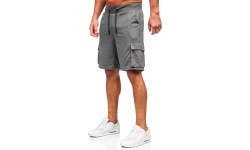 J.Style Men's Shorts Grey 8K1505-5
