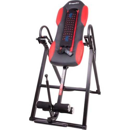 Heated inversion Table inSPORTline Inverso Heaty - Black/Red