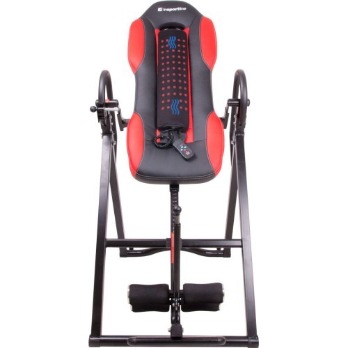 Heated inversion Table inSPORTline Inverso Heaty - Black/Red