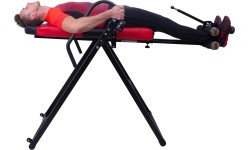 Heated inversion Table inSPORTline Inverso Heaty - Black/Red