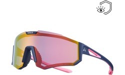Sportiniai poliarizuoti akiniai nuo saulės Altalist Kizuna - Blue-Pink with Pink Lenses