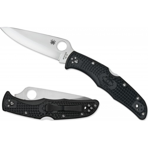 Sulankstomas peilis Spyderco C10PBK Endura 4, juodas