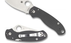 Folding Knife Spyderco C223GPDGY Para 3, Dark Gray