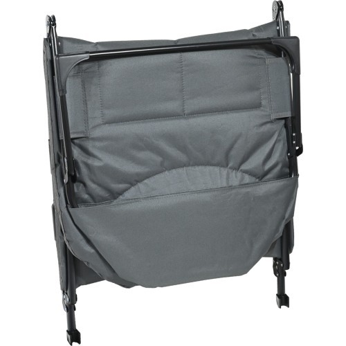Folding camping couch SOFA grey reclining