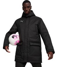 Мужская куртка Puma TeamFinal Winter черная 658569 03