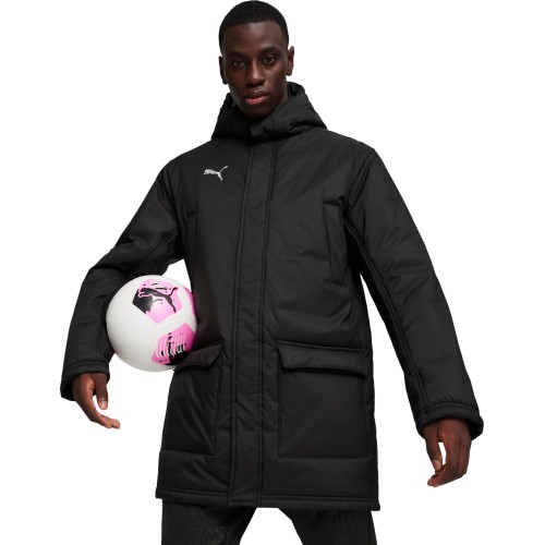Мужская куртка Puma TeamFinal Winter черная 658569 03