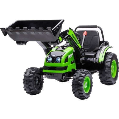 Vehicle Excavator Tractor Green