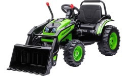 Vehicle Excavator Tractor Green