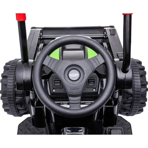 Vehicle Excavator Tractor Green