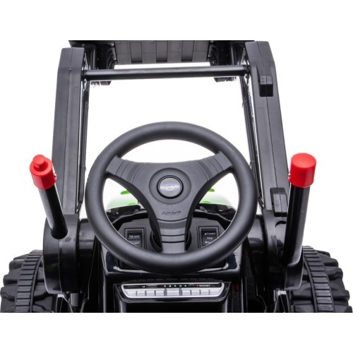 Vehicle Excavator Tractor Green