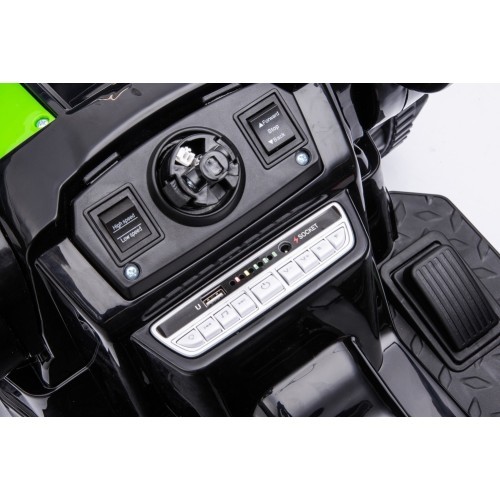 Vehicle Excavator Tractor Green