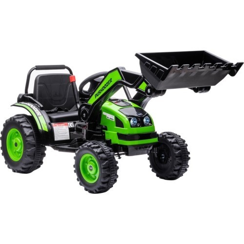 Vehicle Excavator Tractor Green