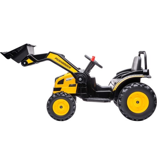 Vehicle Excavator Tractor Yellow
