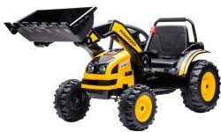 Vehicle Excavator Tractor Yellow