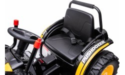Vehicle Excavator Tractor Yellow