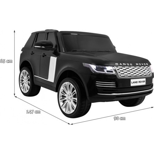 Elektromobilis Range Rover HSE, juodas
