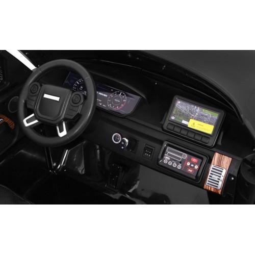 Elektromobilis Range Rover HSE, juodas